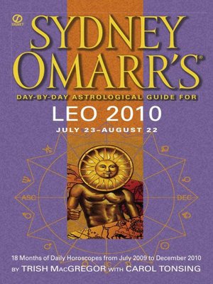 cover image of Sydney Omarr's Day-By-Day Astrological Guide for the Year 2010
